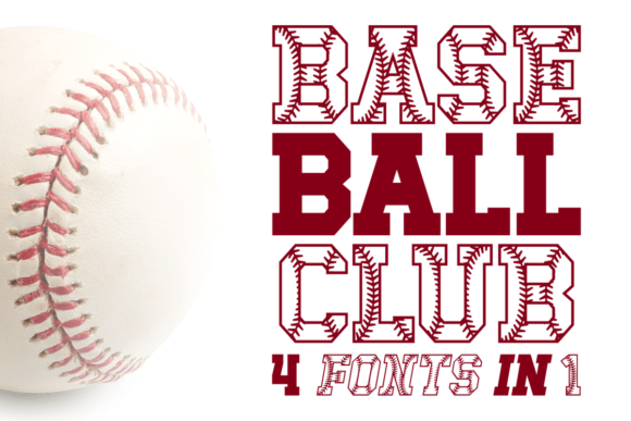 Baseball Club Font