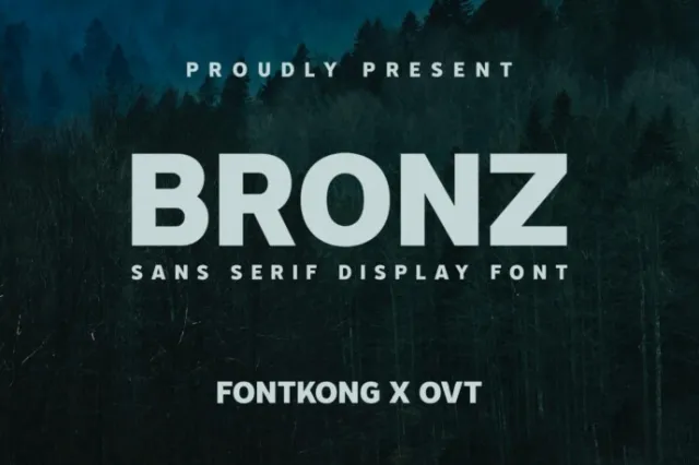 Bronz Font