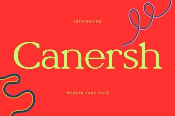 Canersh Font