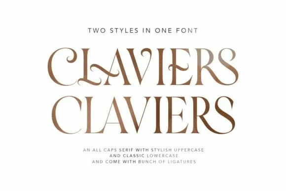 Claviers Font