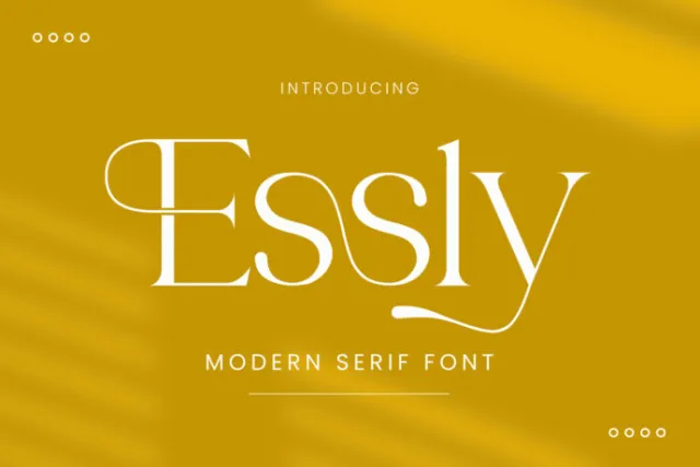 Essly Serif Font