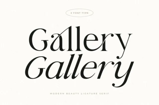 Gallery Serif Font