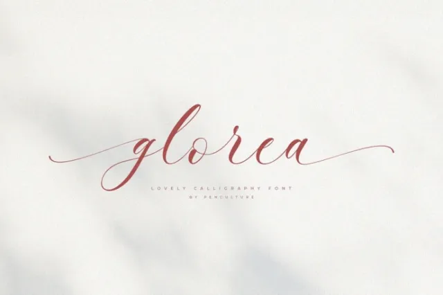 Glorea Font