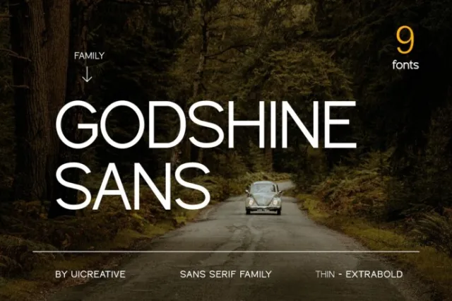Godshine Sans Font Family