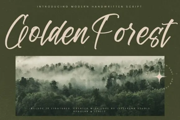 Golden Forest Font
