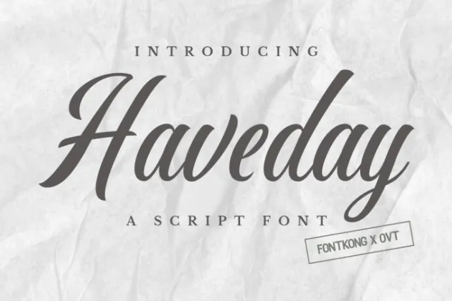 Haveday Font