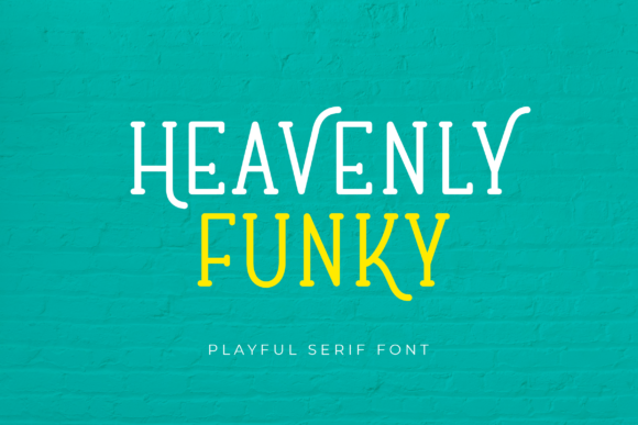 Heavenly Funky Font