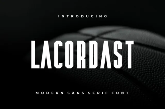 Lacordast Font
