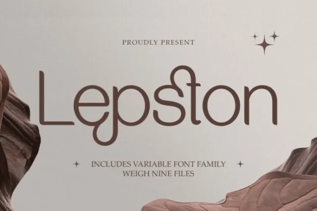 Lepston Font Family