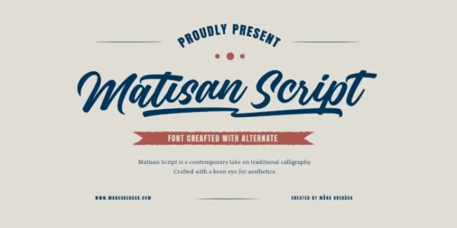 Matisan Script Font