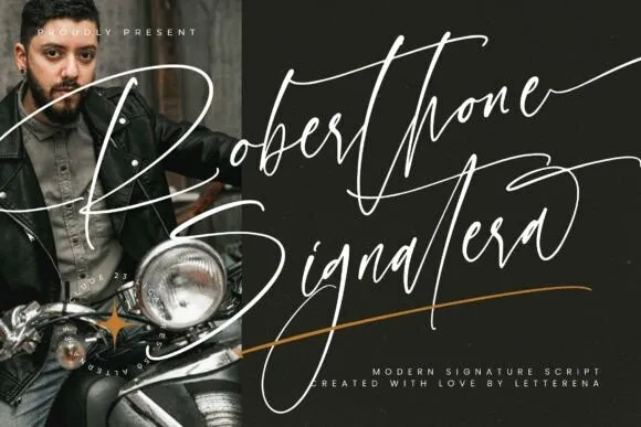 Roberthone Signatera Font