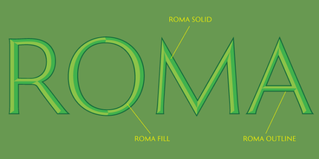 Roma Font Family