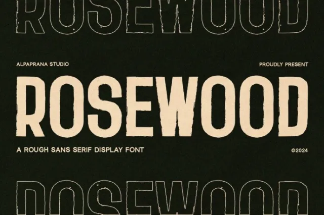 Rosewood Font