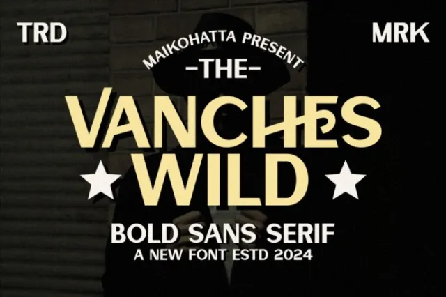 Vanches Wild Font