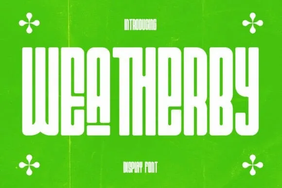 Wea Therby Font